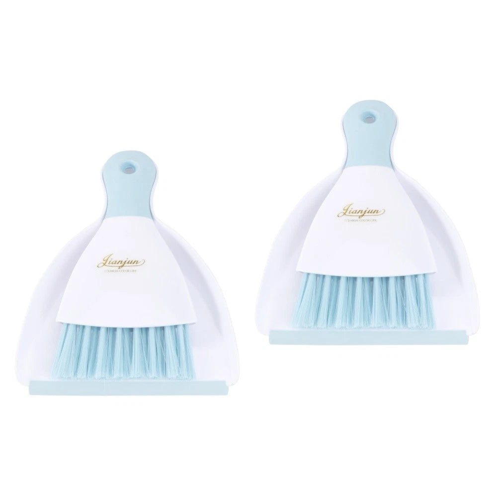 2 Pack Convenient Small Dustpan Set Cleaning Broom Household Supplies