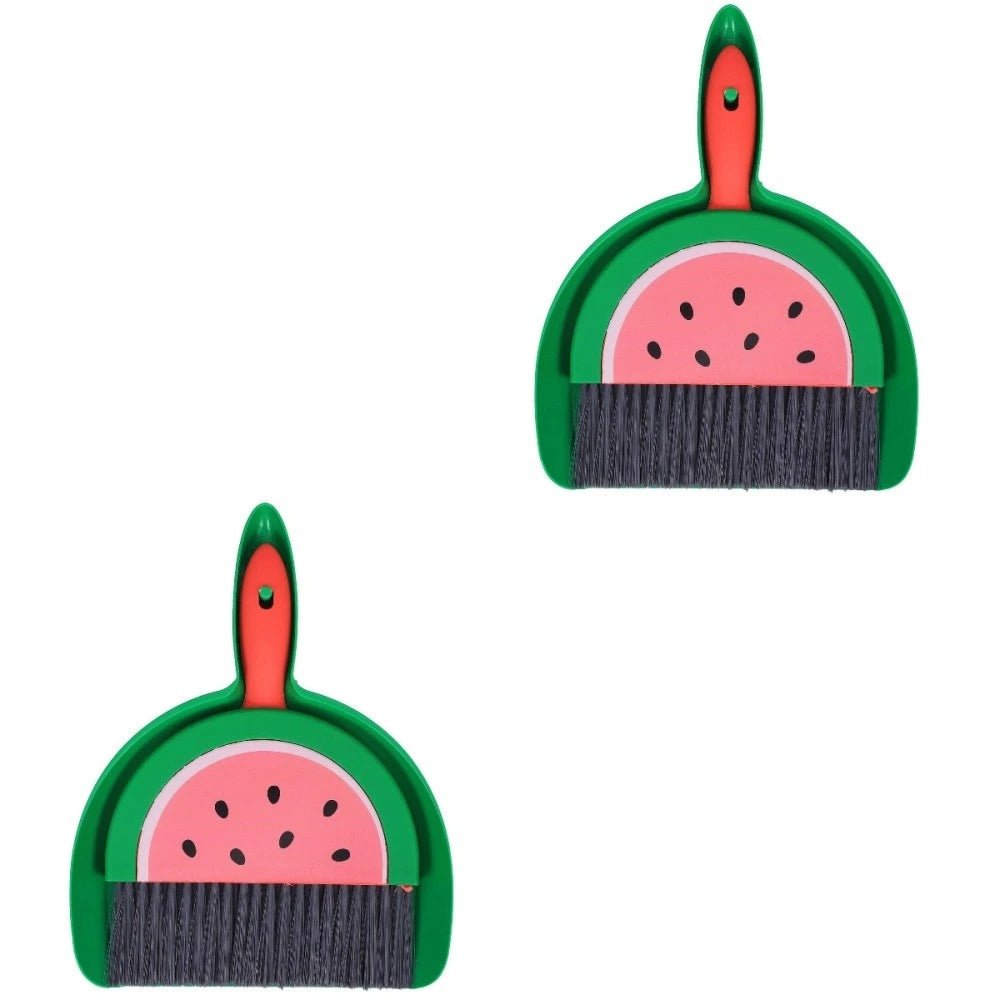 Mini Broom Set Dad Small and Dust Pan Brooms for Sweeping Indoor