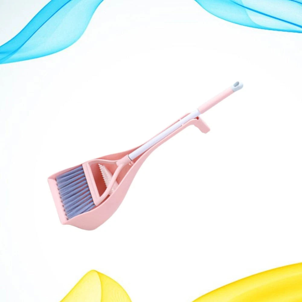 1 Set Child Dustpan Kit Kids Cleaning Broom Dustpan Combination Kids Mini