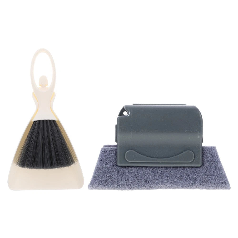 Cleaning Broom Dustpan Set Kits Household Brush Small Mini Hand Portable