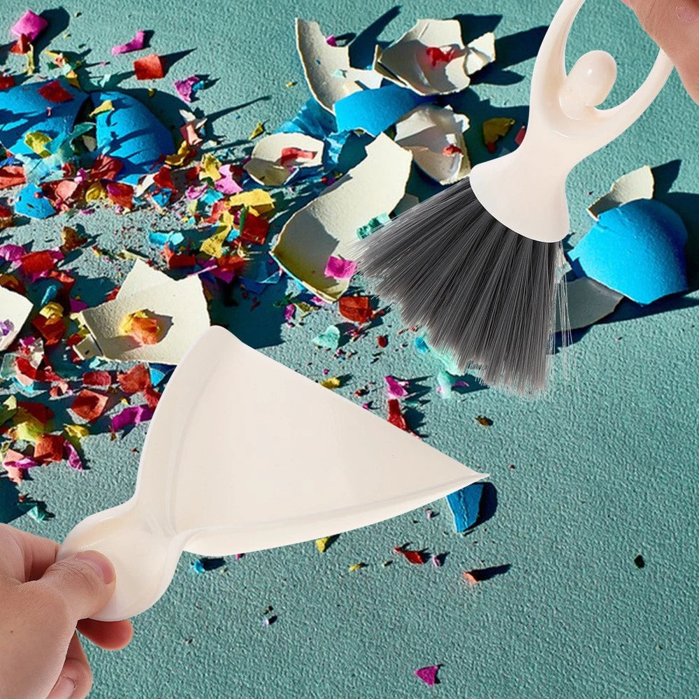 Cleaning Broom Dustpan Set Brush Household Tools Small Mini Hand