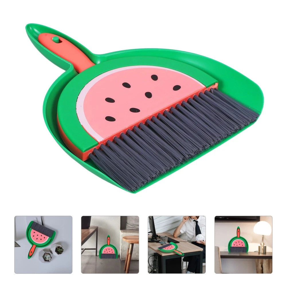 Mini Broom Set Dad Travel Desktop Dust Cleaner Small Hand Dustpan Dustpans