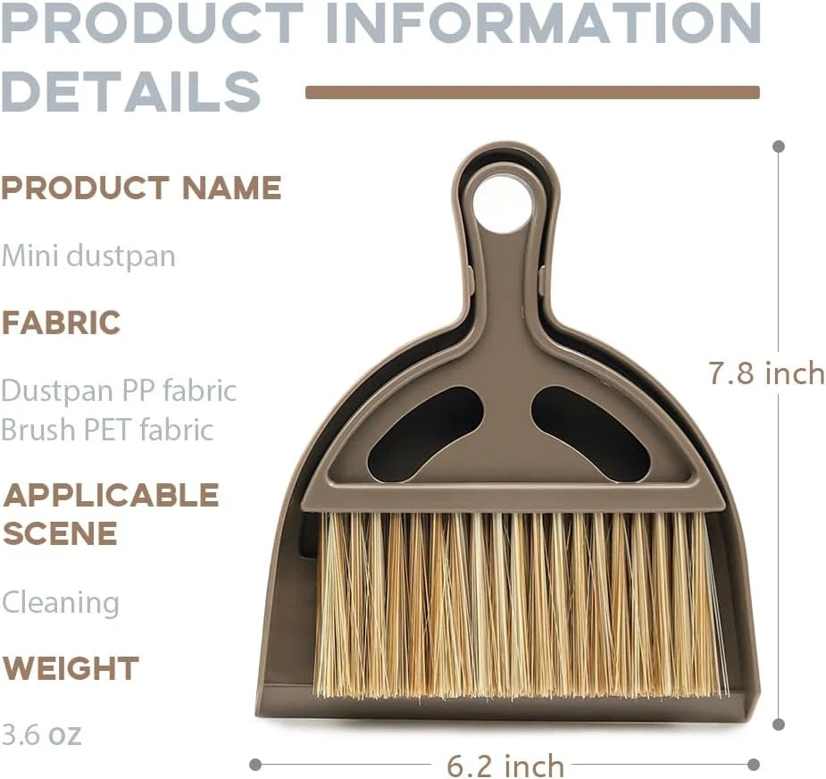 Mini Broom and Small Dustpan Brush - Mini Broom and Dustpans, Small Broom and Du