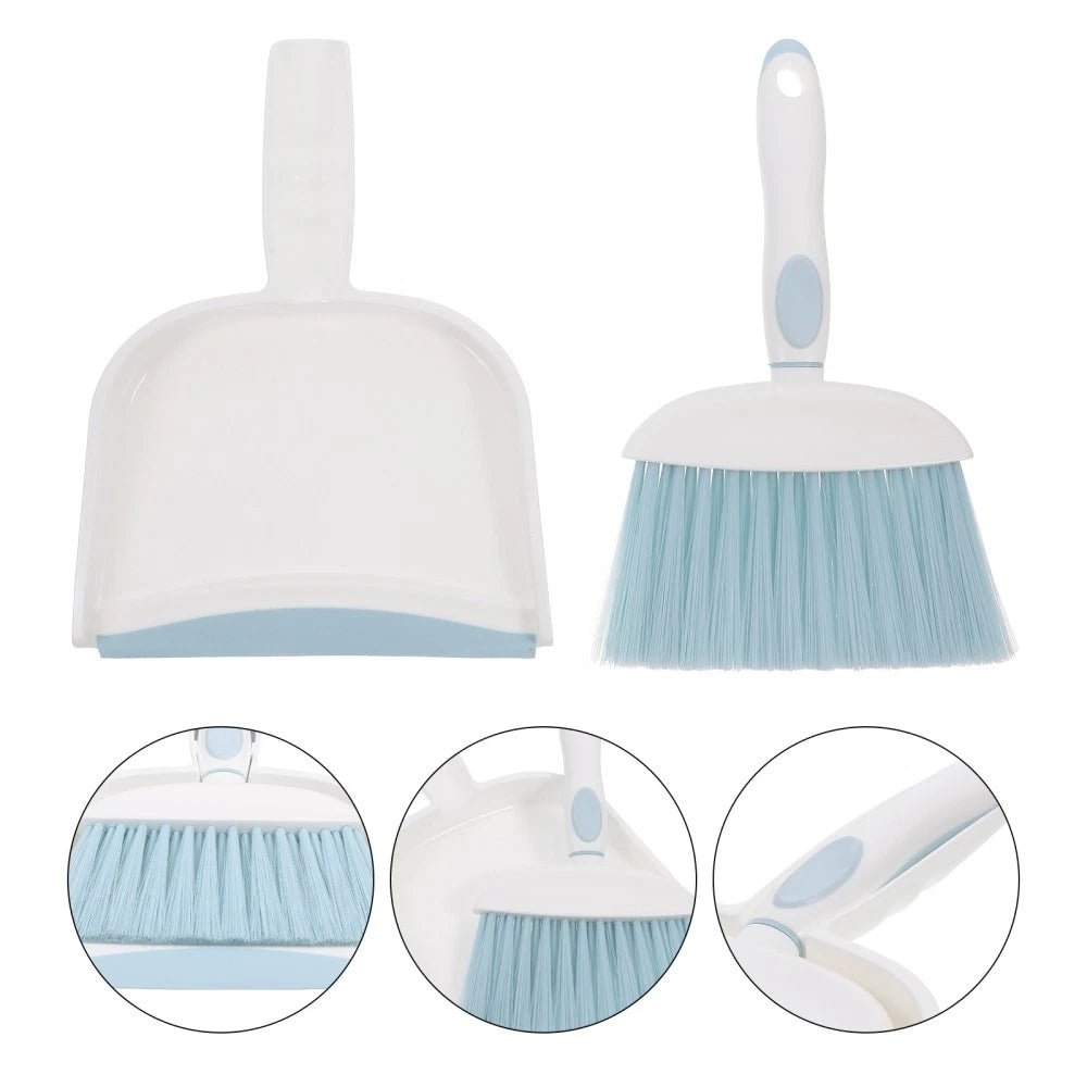 Dust Brush Set Desktop Mini Broom Dustpan and Generic Kitchen Tools Duster