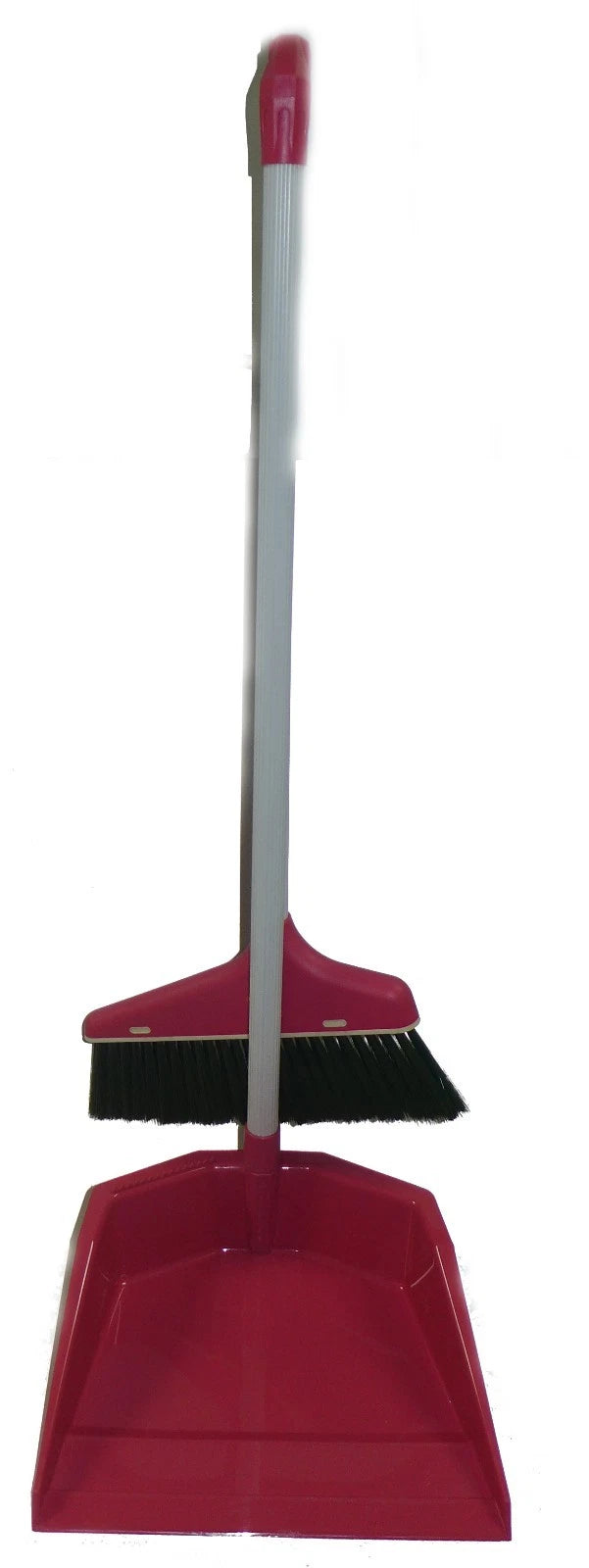 2 SET -  LONG HANDLES BROOM AND DUST PAN SET 32" Broom NEW FDP142 BLUE