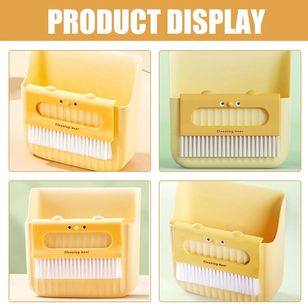 Cleaning Broom Set Mini Desk Brush sweeper Desktop Dustpan with