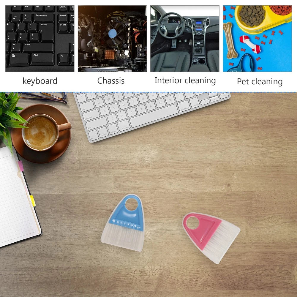 2 Sets Cleaning and Sweeping Dad Bridegroom Small Broom Dust Pan