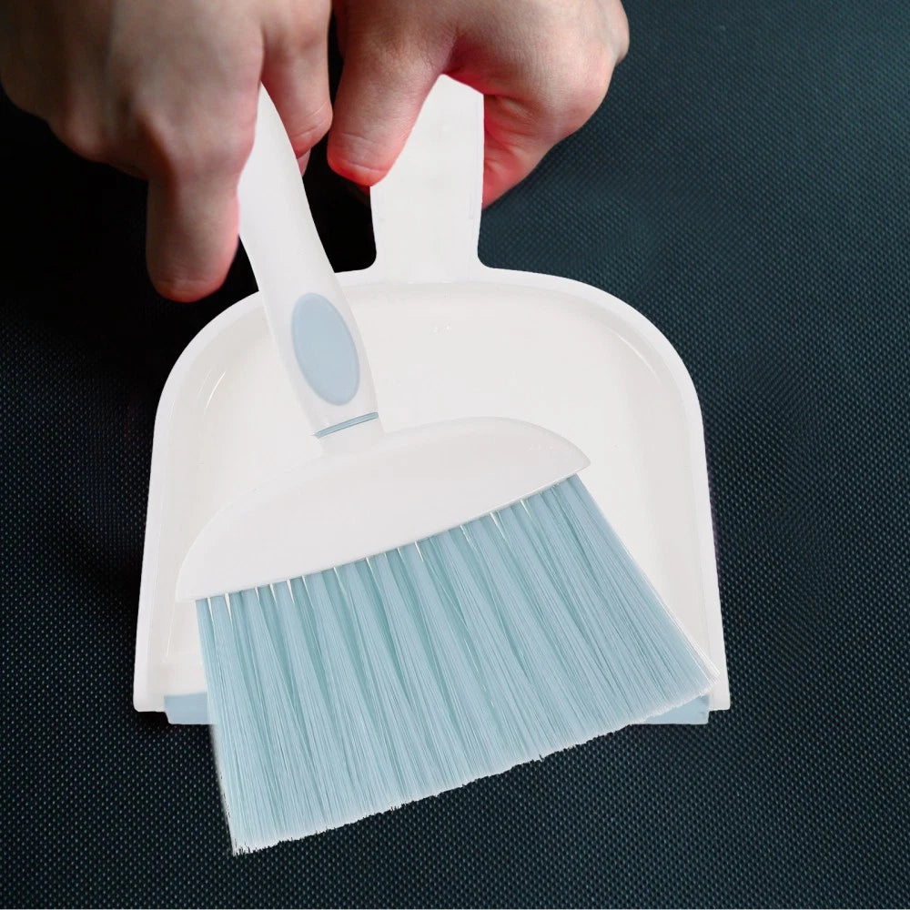 Dust Brush Set Desktop Mini Broom Dustpan and Generic Kitchen Tools Duster