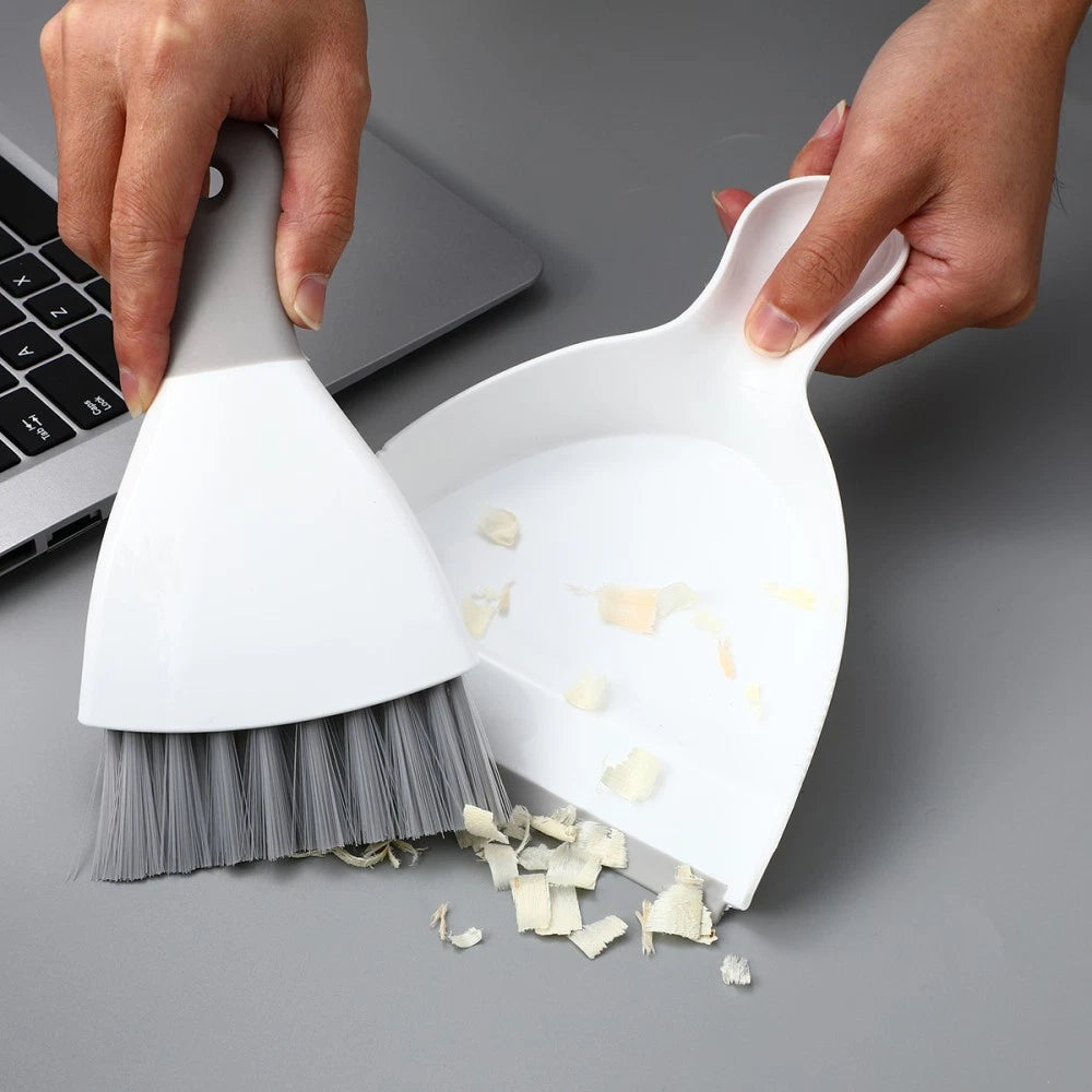 Mini Broom Set Miniature Dustpan Small Cleaning Tools Household Supplies