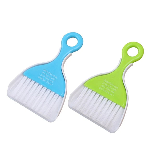 2 Sets Dust Removal Broom Mini Keyboard Cleaning Brush Child Small Dustpan