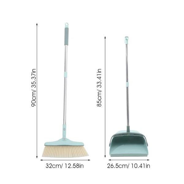 Broom Dustpan Set Dusting Brush and Office Household Cleaning Supplies