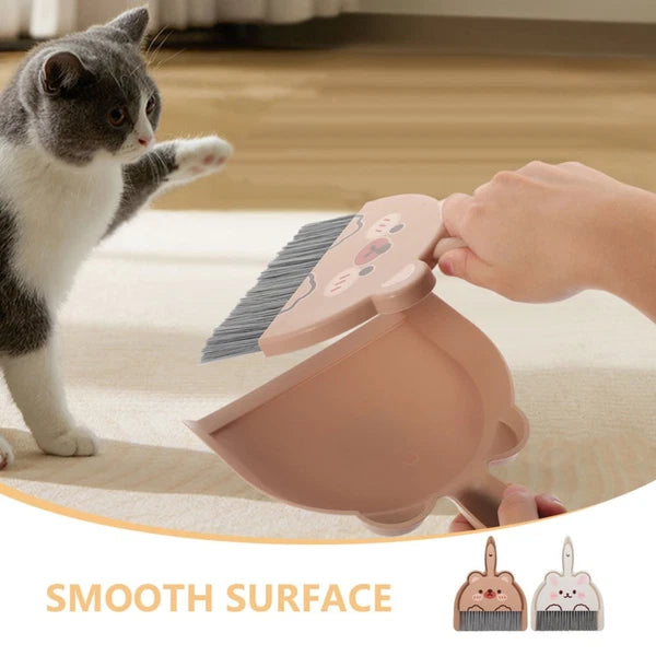 2 Set of Dustpan and Brush Set Small Broom and Dustpan Cleaning Set Portable