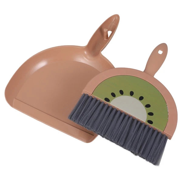 Mini Broom Set Dad Child Brooms for Sweeping Indoor Dustpan Long Handle