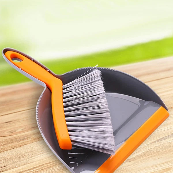 Mini Broom Set Desk Brush Dust Pan and Sets Handheld Dustpan Desktop