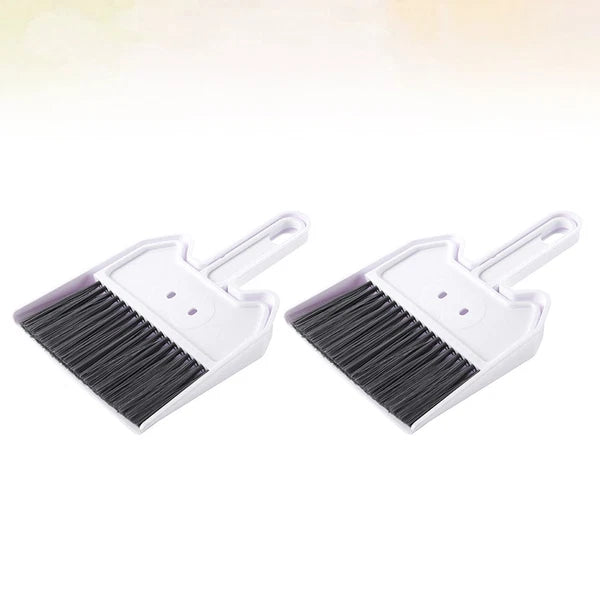 2 Sets Keyboard Cleaning Brush Child Handheld Dustpan Broom Miniature for