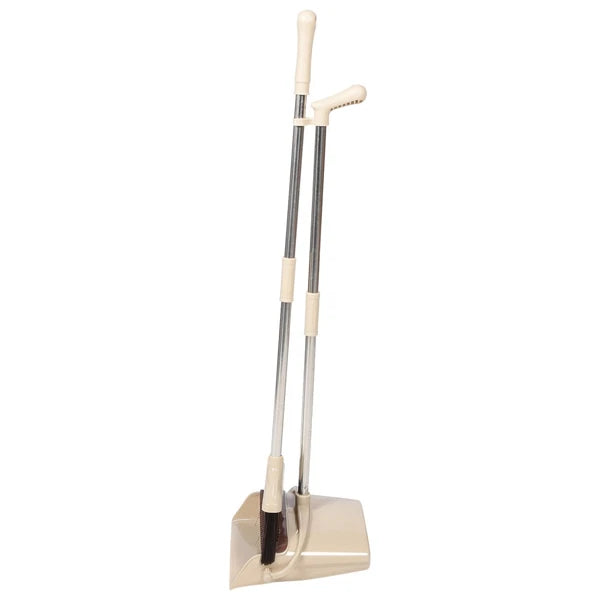 Broom Dustpan Set Washable Duster and Office Plastic Floor Sweeper