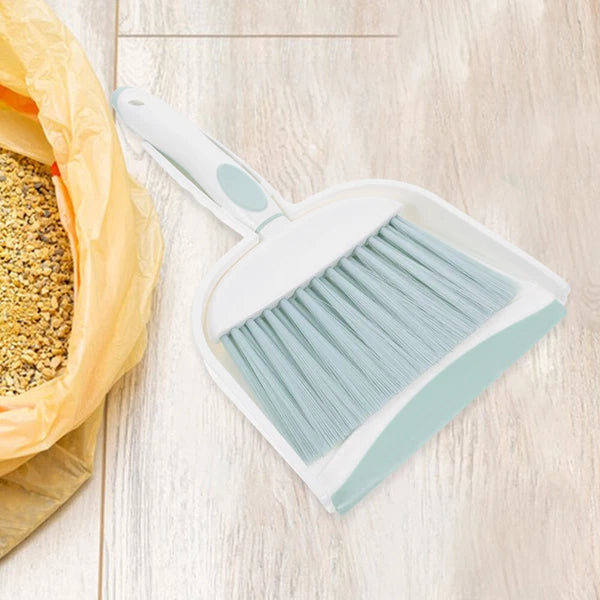 Dust Brush Set Children Cleaning Supplies Handheld Broom Dustpan