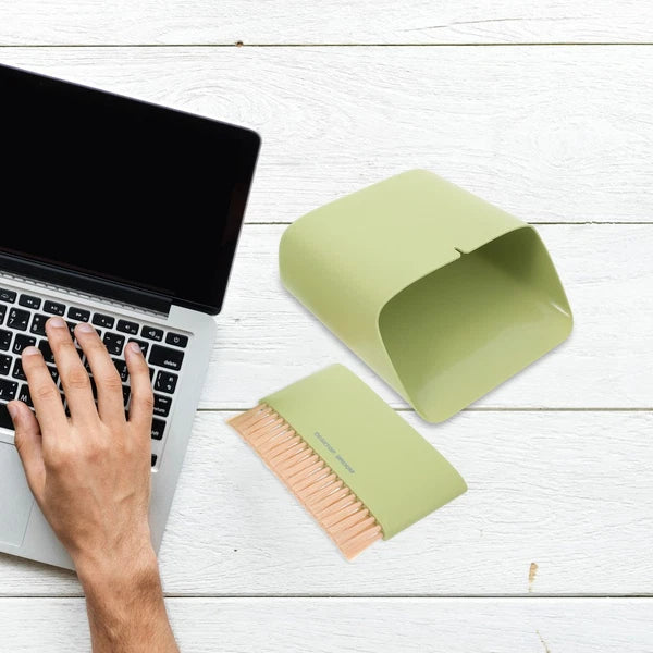 Mini Broom Set Office Hand Brush Dust Pan Multi Functional Cleaning