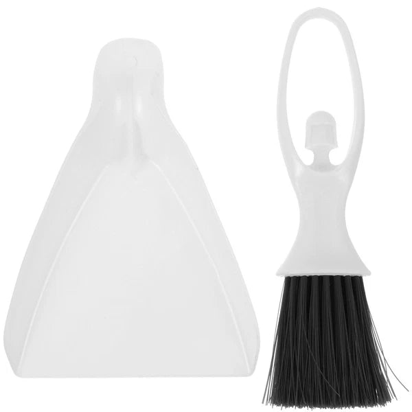 Cleaning Tool Set Small Dust Pan and Brush Broom with Hamster Cage Accessories