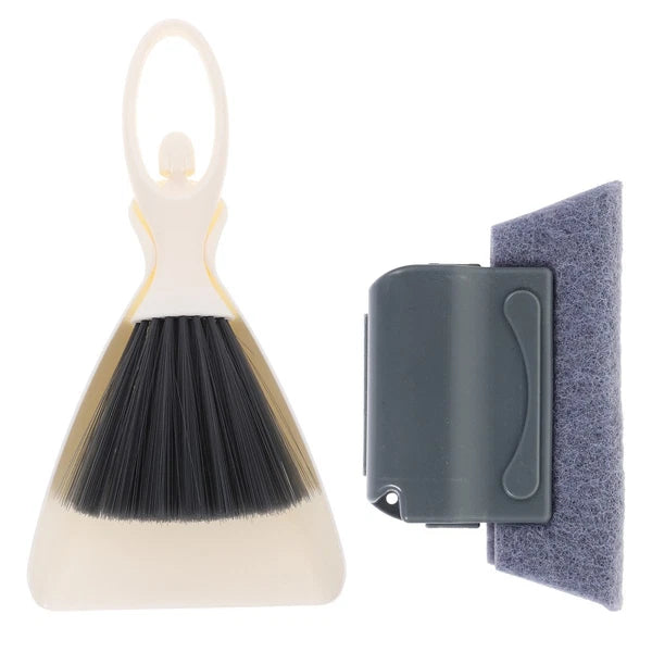 Cleaning Broom Dustpan Set Kits Household Brush Small Mini Hand Portable