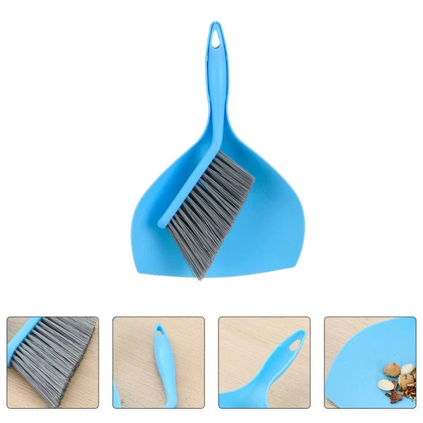 Mini Broom Set Dustpan and Household Cleaning Brush Garbage Container