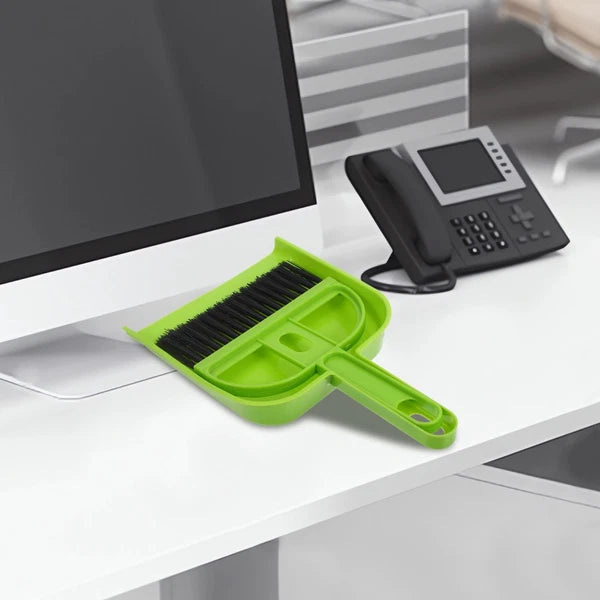 Mini Broom Dustpan Set Child Desktop Cleaning Children Housekeeping Kit