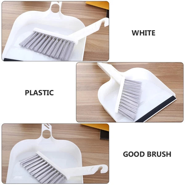 2 Sets Kitchen Cleaning Mini Dustpan and Brush Broom Child Tools