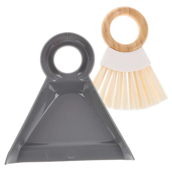 Desktop Cleaning Brush Dust Pan Brushes Set Dustpan Mini Broom and