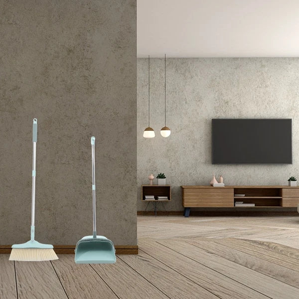 Broom Dustpan Set Dusting Brush and Office Household Cleaning Supplies