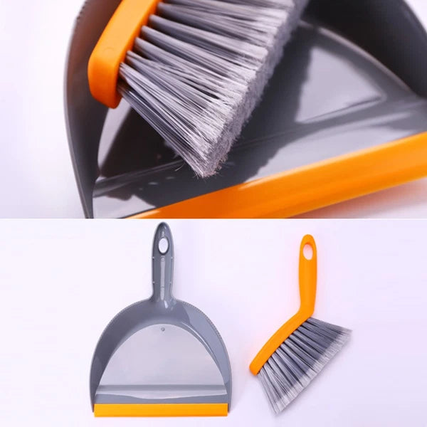 Mini Broom Set Desk Brush Dust Pan and Sets Handheld Dustpan Desktop