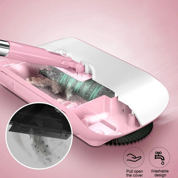 Combination of Broom & Mop Hand Push Type Scoop Household Broom and Dustpan Set