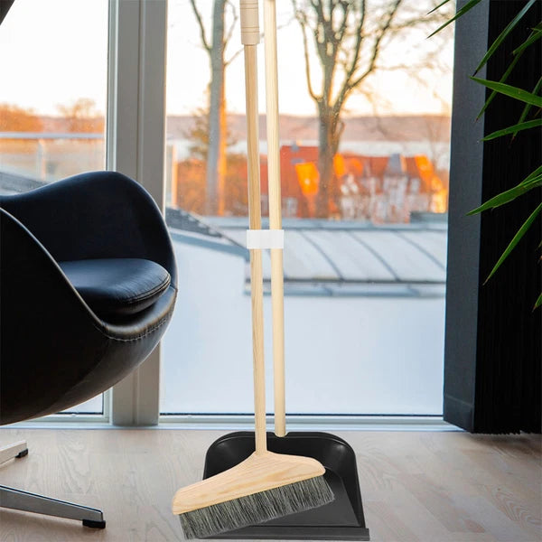 2 Pcs Broom Snap Accessories Broom-to-dustpan Clip Handle Locking