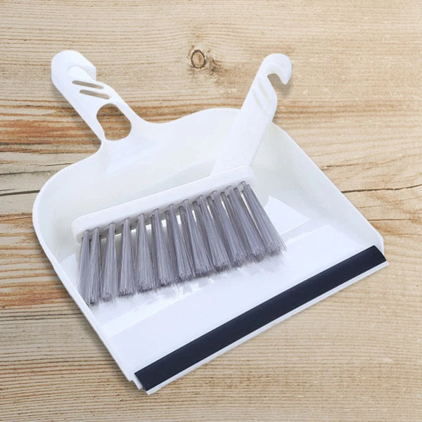 2 Sets Kitchen Cleaning Mini Dustpan and Brush Broom Child Tools
