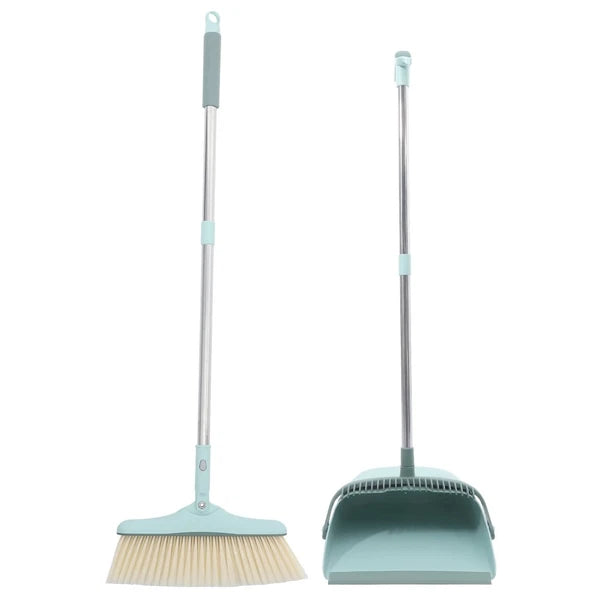 Broom Dustpan Set Dusting Brush and Office Household Cleaning Supplies Handheld