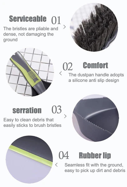 Dust pan Broom - Dust Pans with BrushHand Broom and Dustpan SetDustpan and Br...