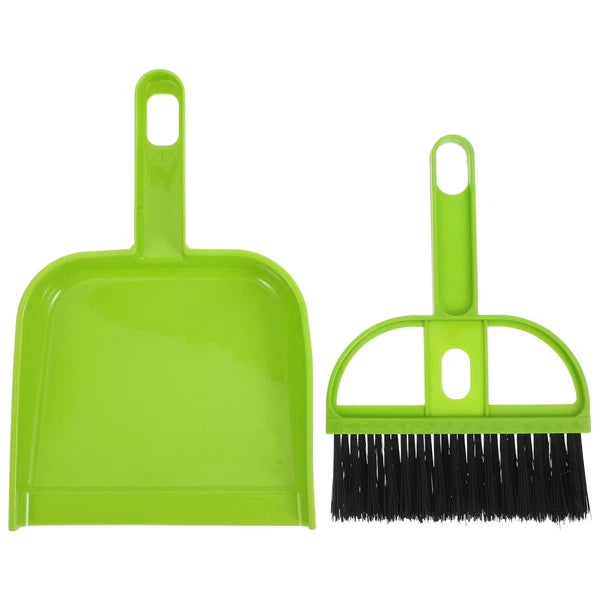 Mini Broom Dustpan Set Child Car Cleaning Brush Interior Detail Detailing