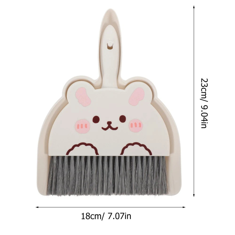 Mini Broom Set Travel Child Dustpan Cleaning Brushes for Household