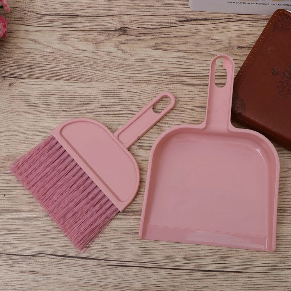 Mini Broom Dustpan Set Desktop Cleaning Utensils Kitchen Gadgets