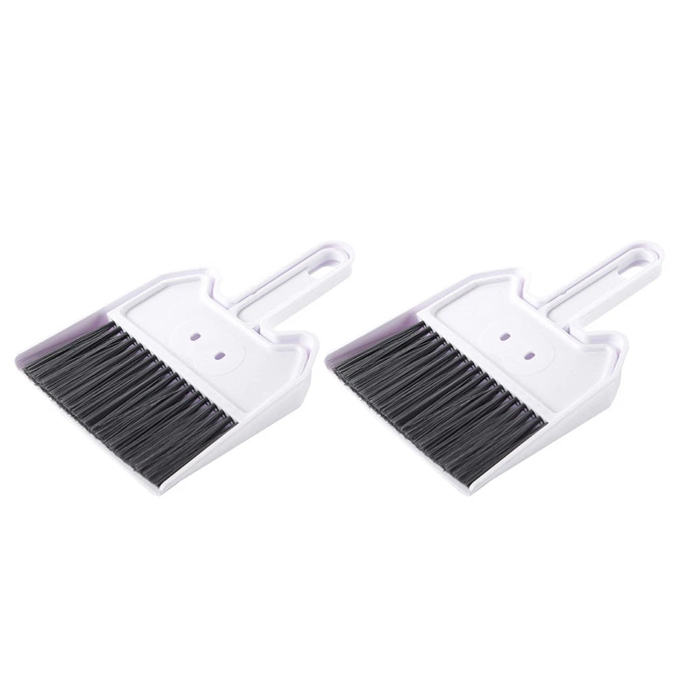 2 Sets Keyboard Cleaning Brush Child Handheld Dustpan Broom Miniature for