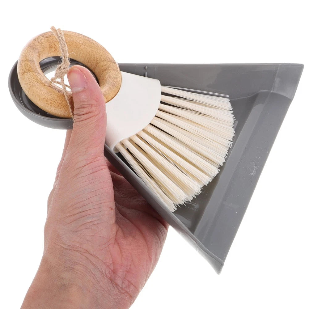 Desktop Cleaning Brush Dust Pan Brushes Set Dustpan Mini Broom and
