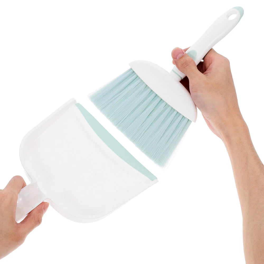 Dust Brush Set Children Cleaning Supplies Handheld Broom Dustpan