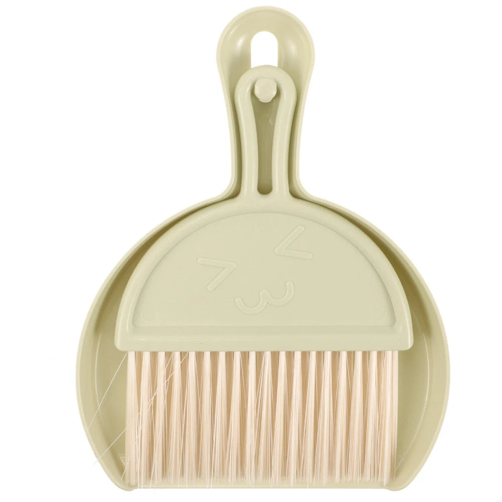 Cleaning Brush Set Worktop Dustpan Brushes Child Desktop Tabletop