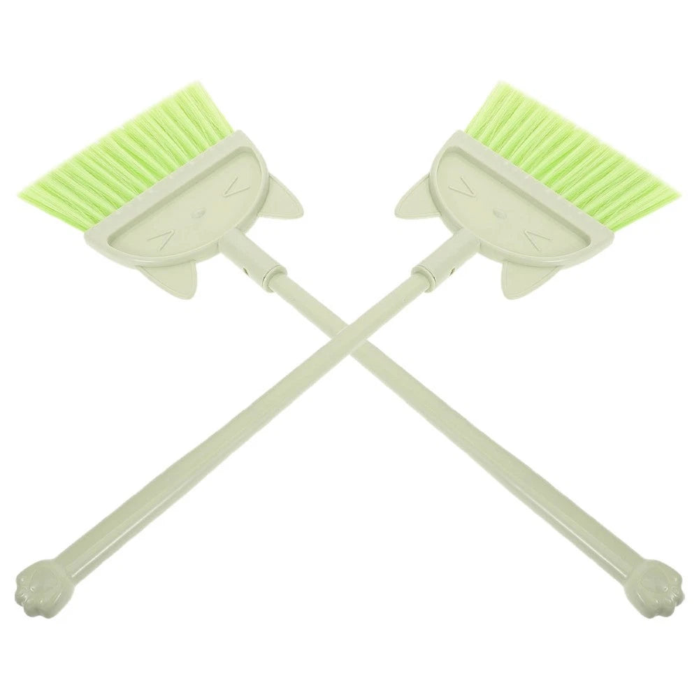 2 Pcs Children's Broom Set Toddler Crumb Sweeper Kids and Dustpan