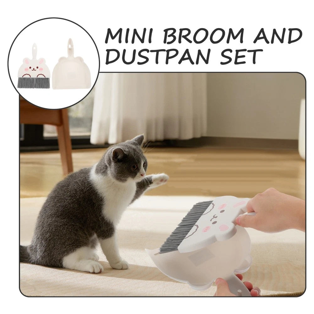 Mini Broom Set Travel Child Dustpan Cleaning Brushes for Household