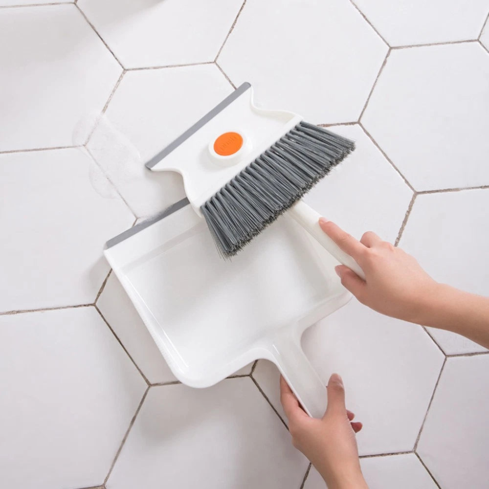 Broom Dustpan Set Child Toddler Table and Brush Miniature Cleaning Tools