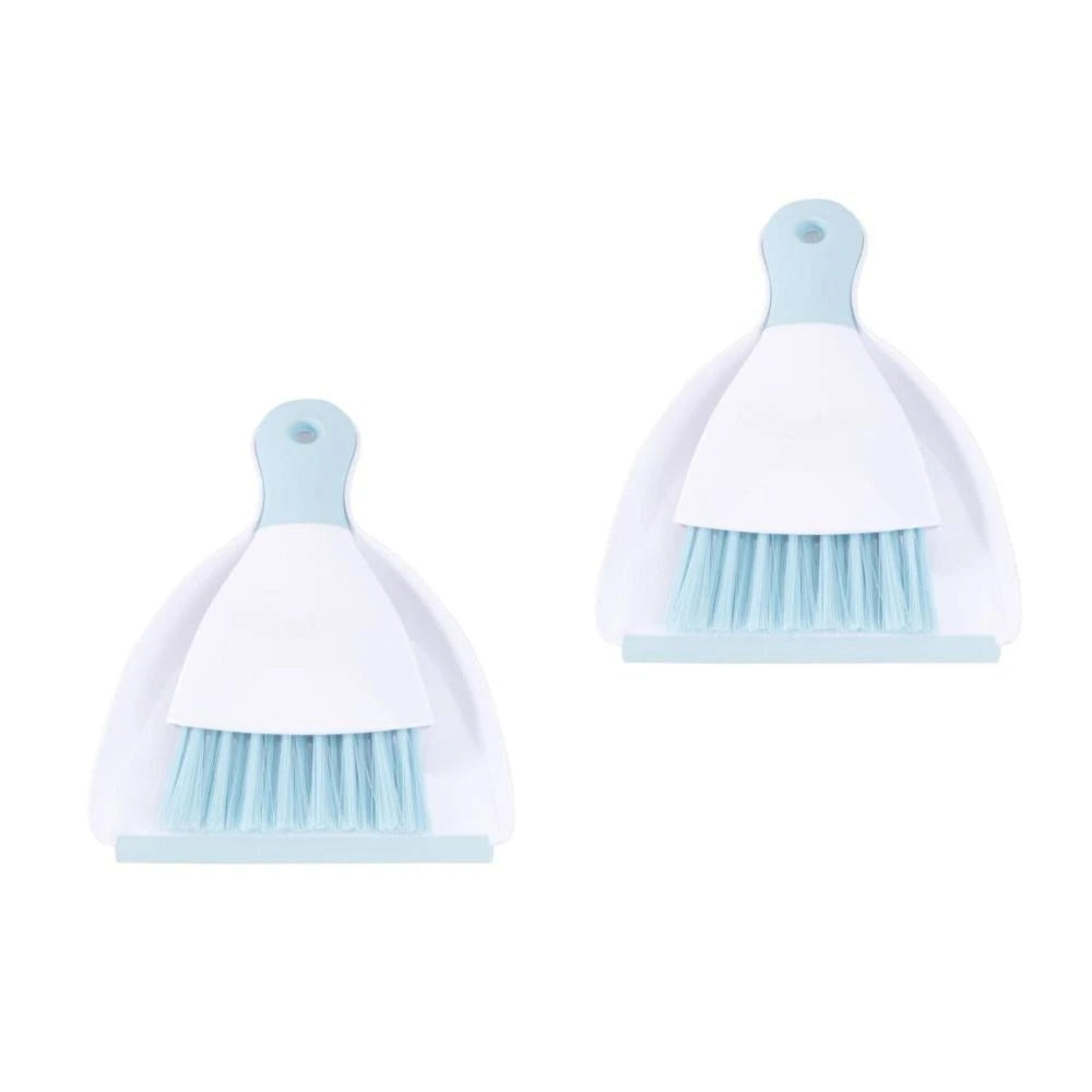 2 Pack Convenient Small Dustpan Set Cleaning Broom Household Supplies