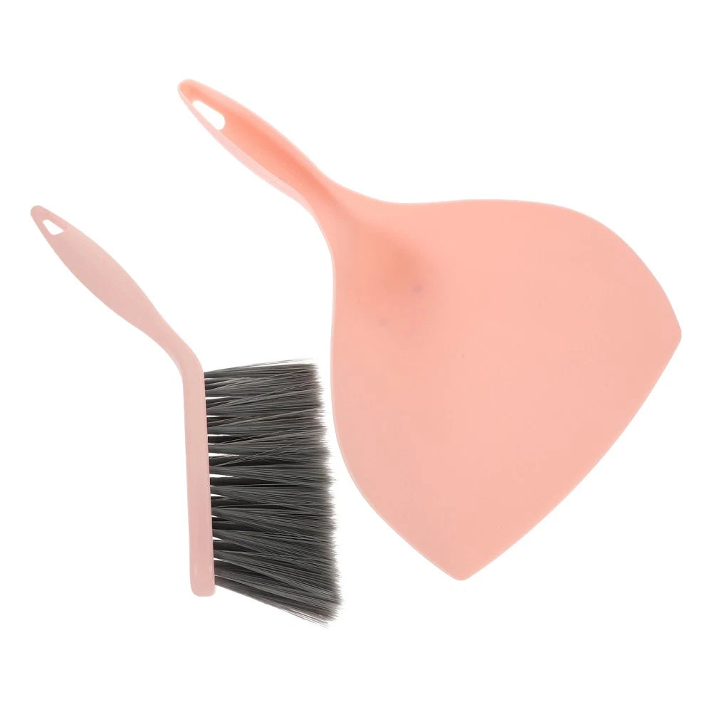 Desktop Cleaning Broom Sweeping Brush and Dustpan Set Table Small