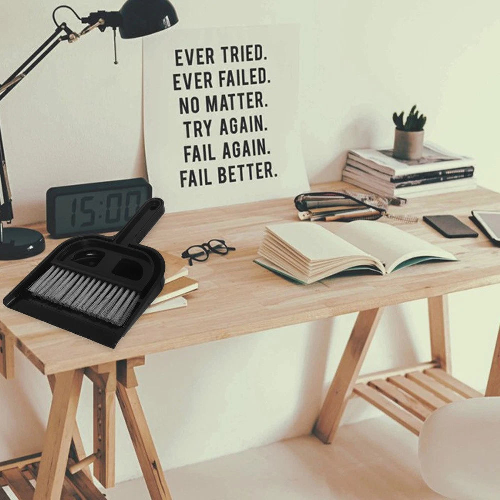 Broom Dustpan Set Multi-function Mini Small Sweeping Countertop Brush