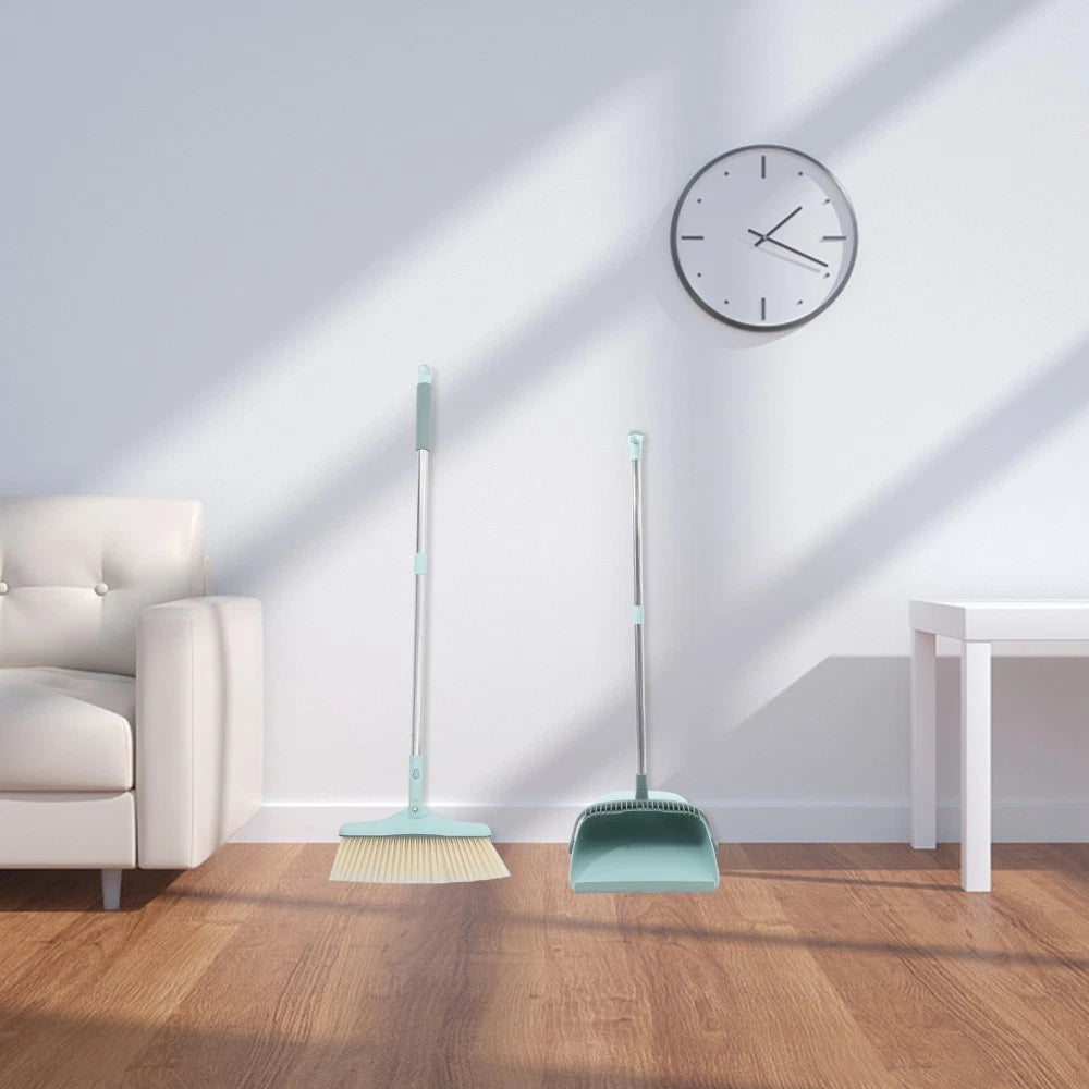 Broom Dustpan Set Dusting Brush and Office Household Cleaning Supplies