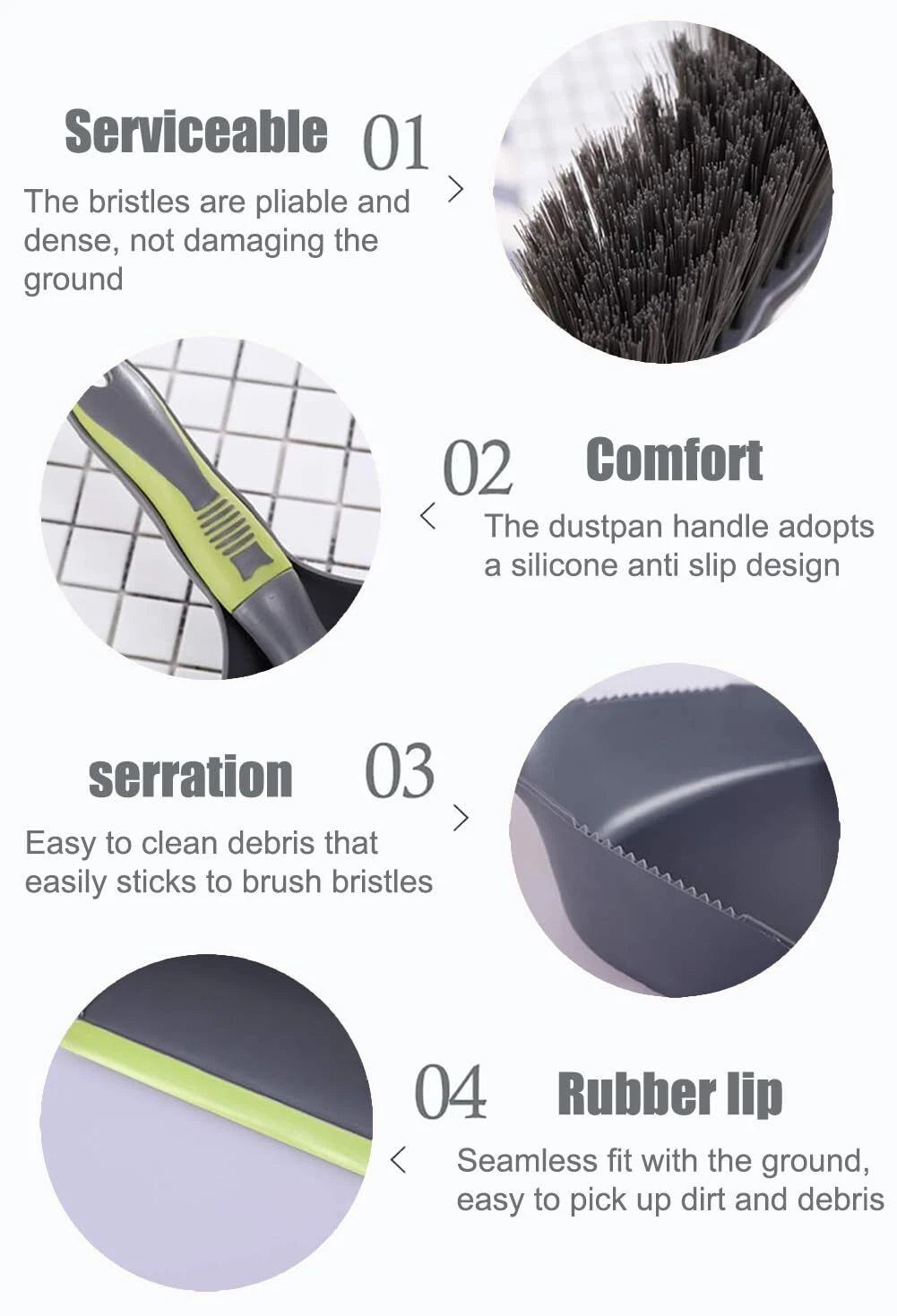 Dust pan Broom - Dust Pans with BrushHand Broom and Dustpan SetDustpan and Br...